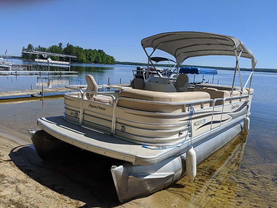 Douglas Lake Pontoon Rentals 22' Aqua Patio with 90 hp